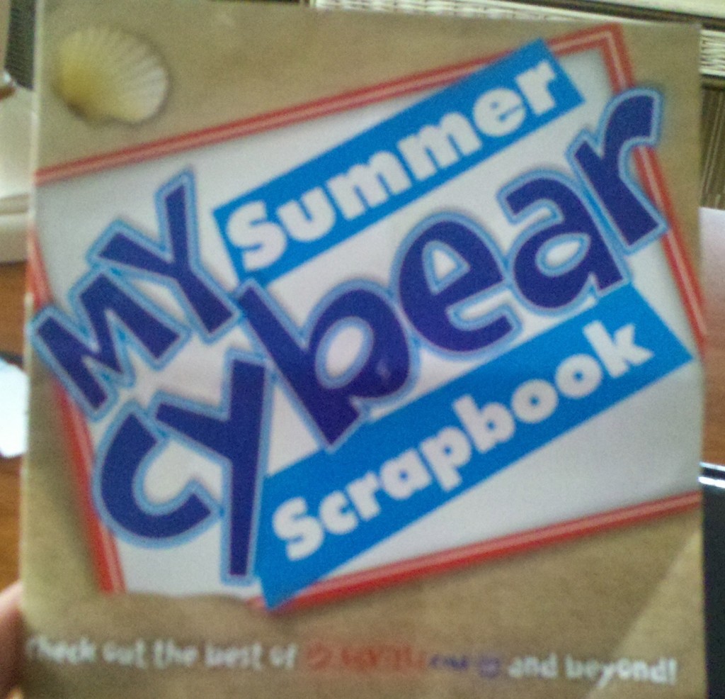 Build-A-Bear Summer Scrapbook